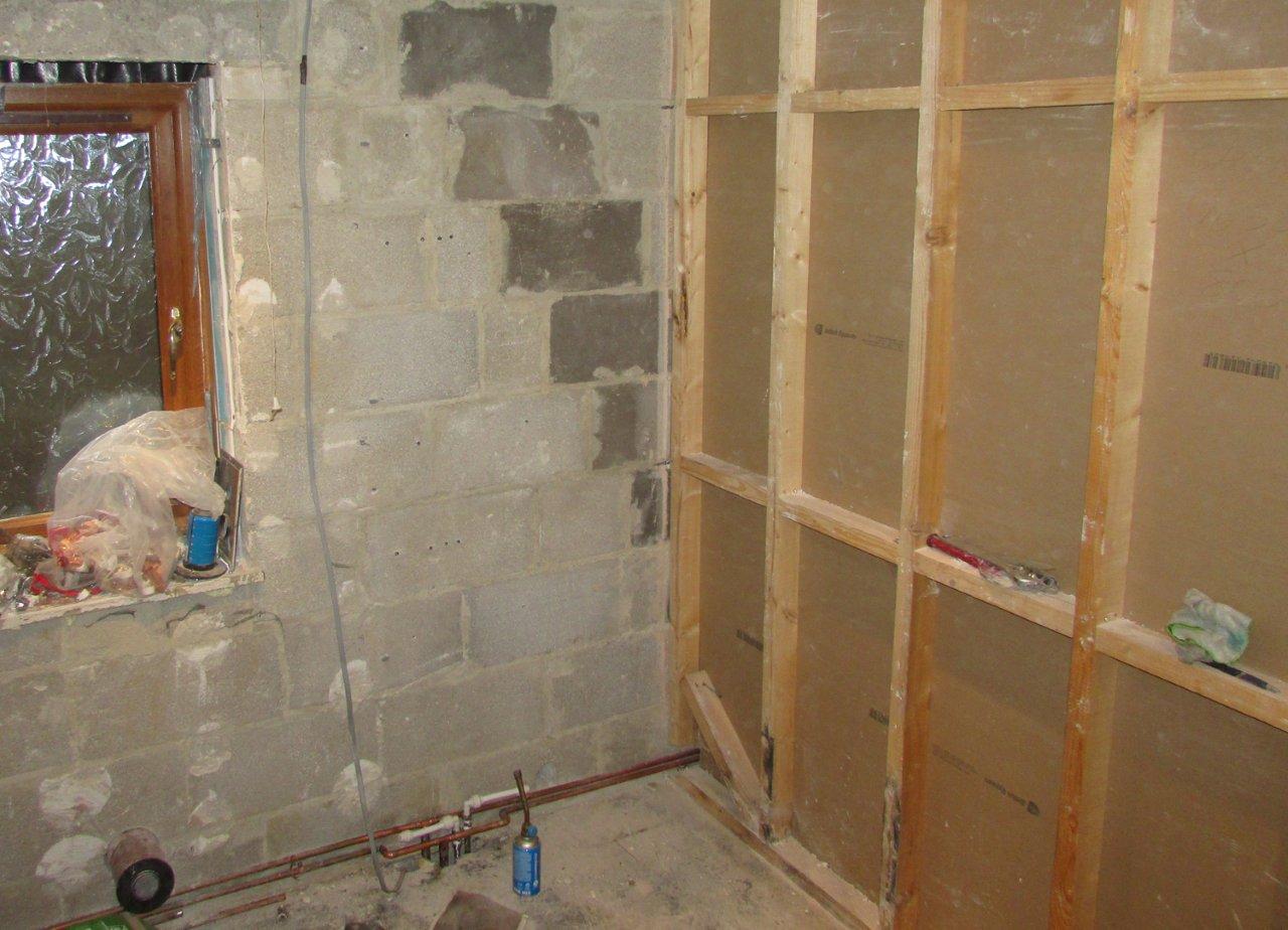 Hidden pipework