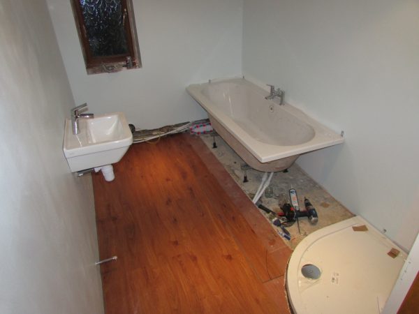 levelled floor 