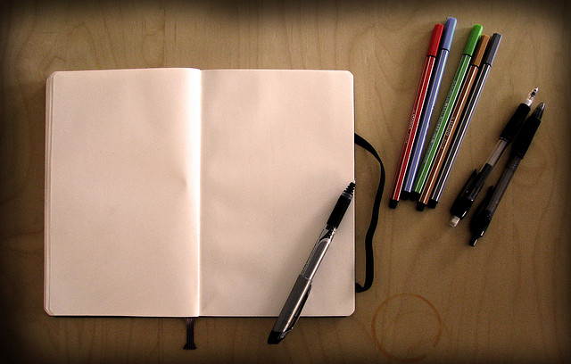 blank page