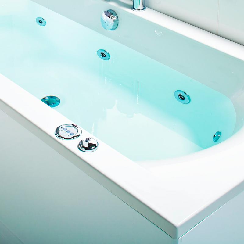 whirlpool bath whirlpool bath filled with water