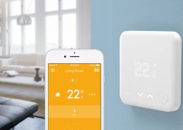 tado smart thermostat and mobile app