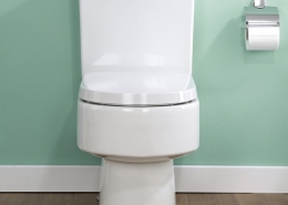 white modern toilet