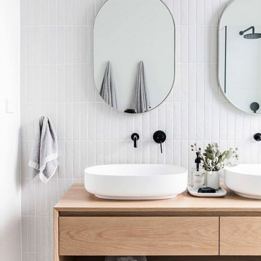 wall mounted black tap