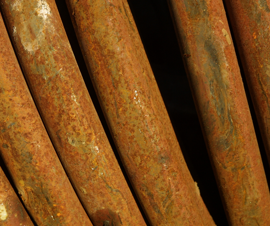 rusty pipes