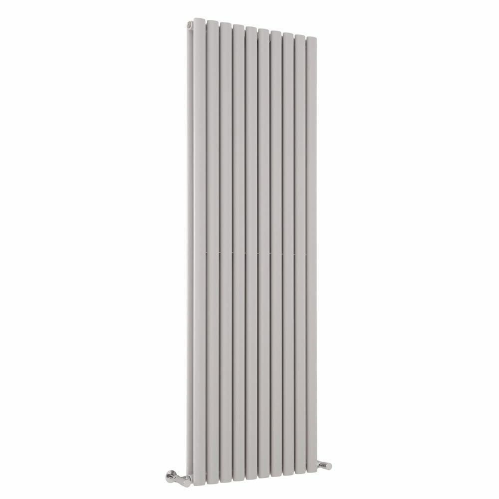 Milano Aruba light grey vertical radiator