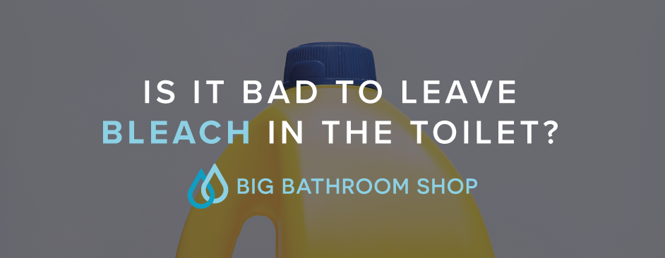 FAQ Header Image (Is it bad to leave bleach in the toilet?)