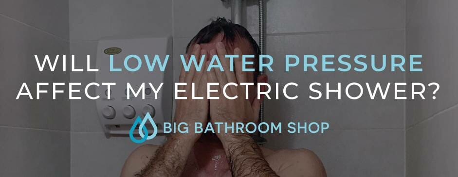 FAQ Header Image (Will low water pressure affect my electric shower?)