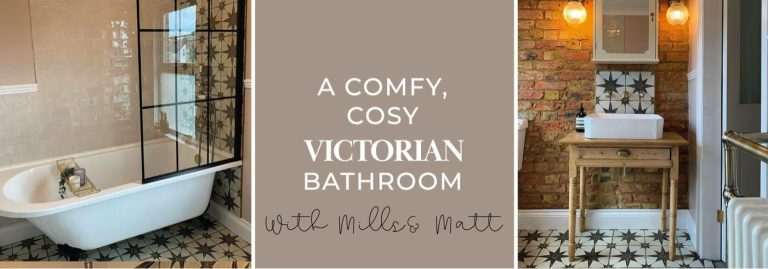 A comfy, cosy victorian bathroom