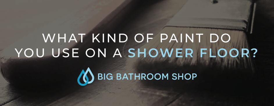 FAQ Header Image (What kind of paint do you use on a shower floor?)