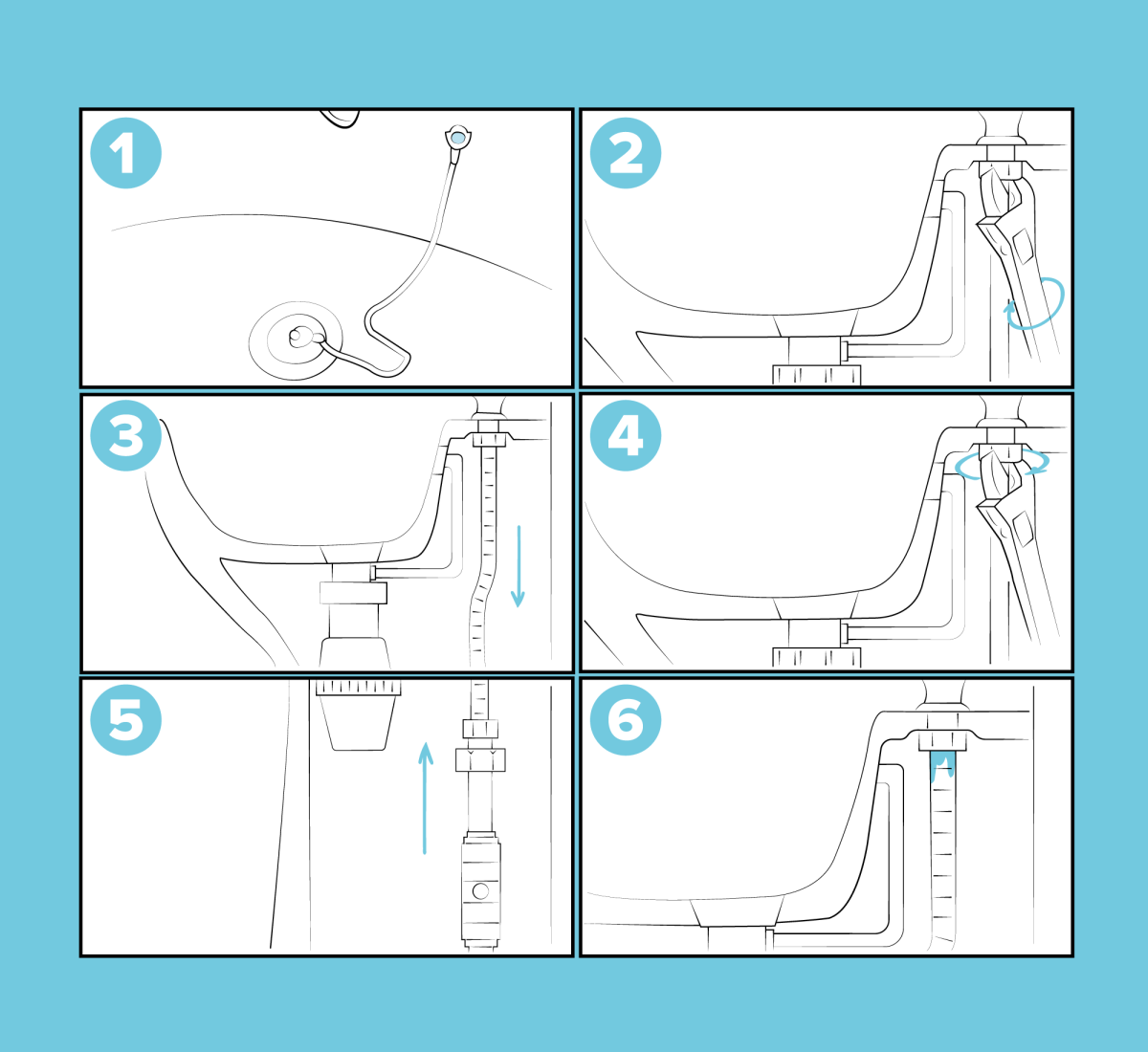 How to replace a bathroom tap diagram-Artboard_1