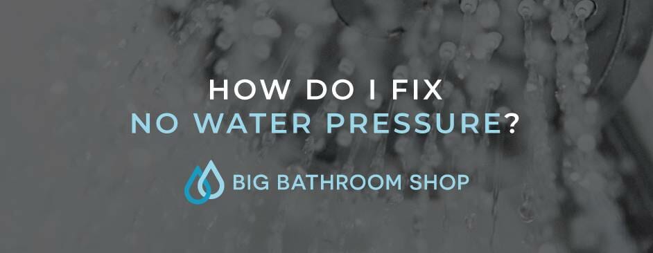 FAQ Header Image (How do I fix no water pressure?)