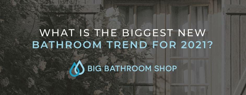 FAQ Header Image (What is the biggest new bathroom trend for 2021?)