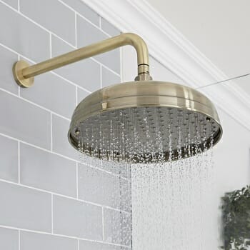 Milano Elizabeth gold shower head