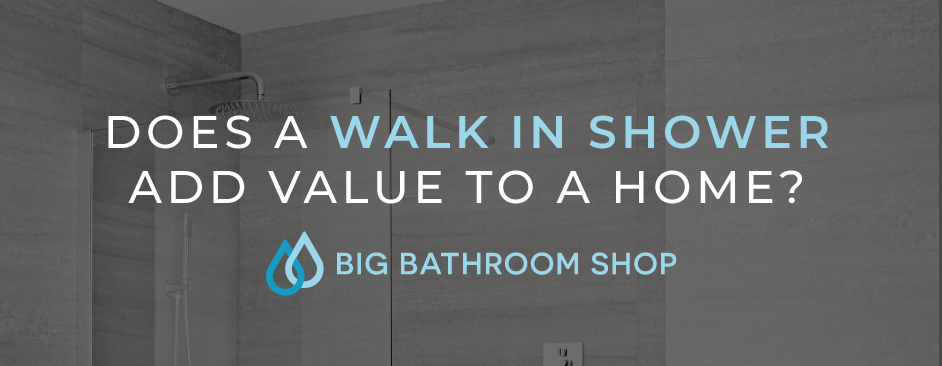 FAQ Header Image (Does a walk in shower add value to a home?)