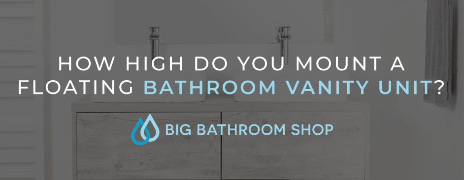 FAQ Header Image (How high do you mount a floating bathroom vanity unit?)