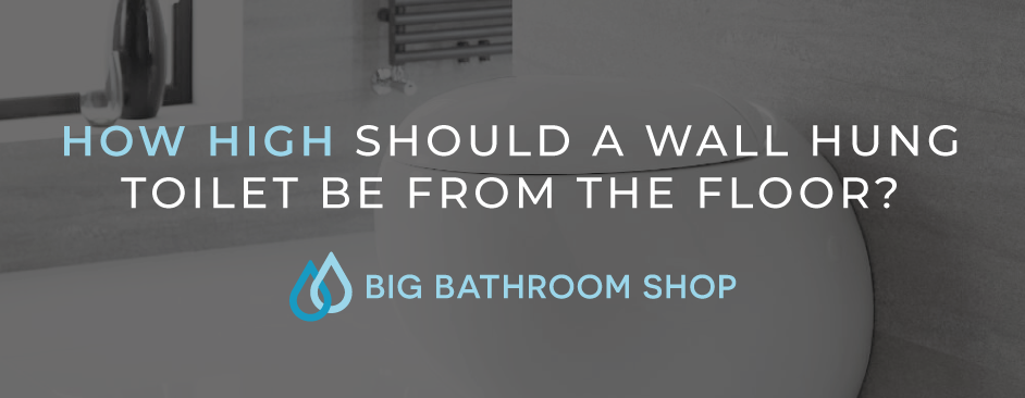FAQ Header Image (How high should a wall hung toilet be from the floor?)