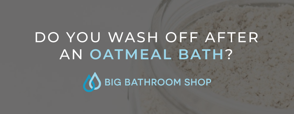 FAQ Header Image (Do you wash off after an oatmeal bath?)