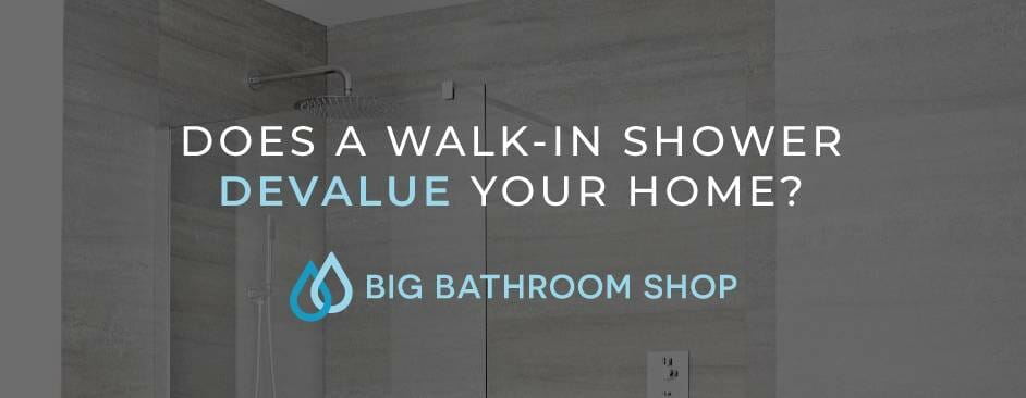 FAQ Header Image (Does a walk-in shower devalue your home?)