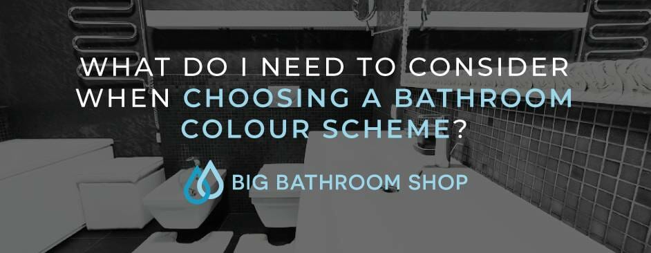 FAQ Header Image (What do I need to consider when choosing a bathroom colour scheme?)