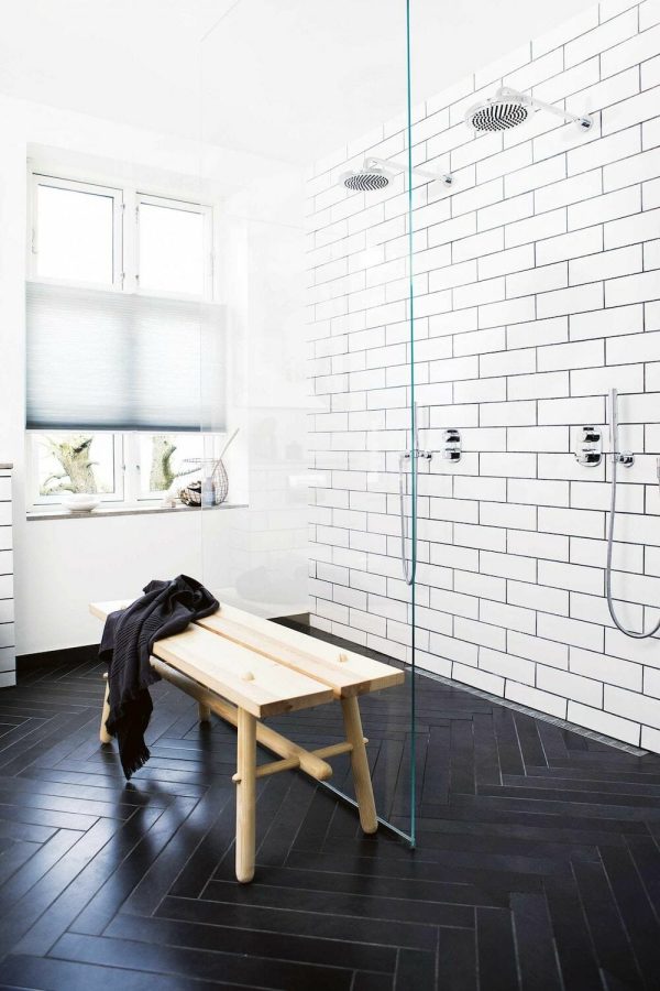Black Herringbone For Ultimate Drama