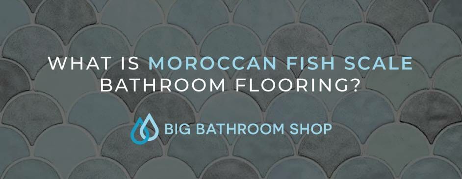 FAQ Header Image (What is Moroccan fish scale bathroom flooring?)