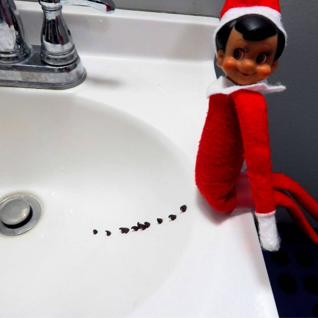 16 Elf On The Shelf Bathroom Ideas That Are Super Easy To Pull Off