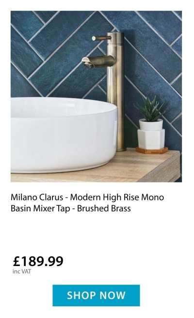 brushed brass taps