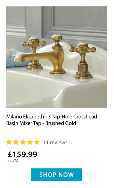Brushed Gold Brassware