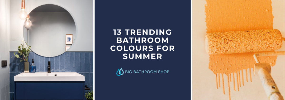 trending summer bathroom colours