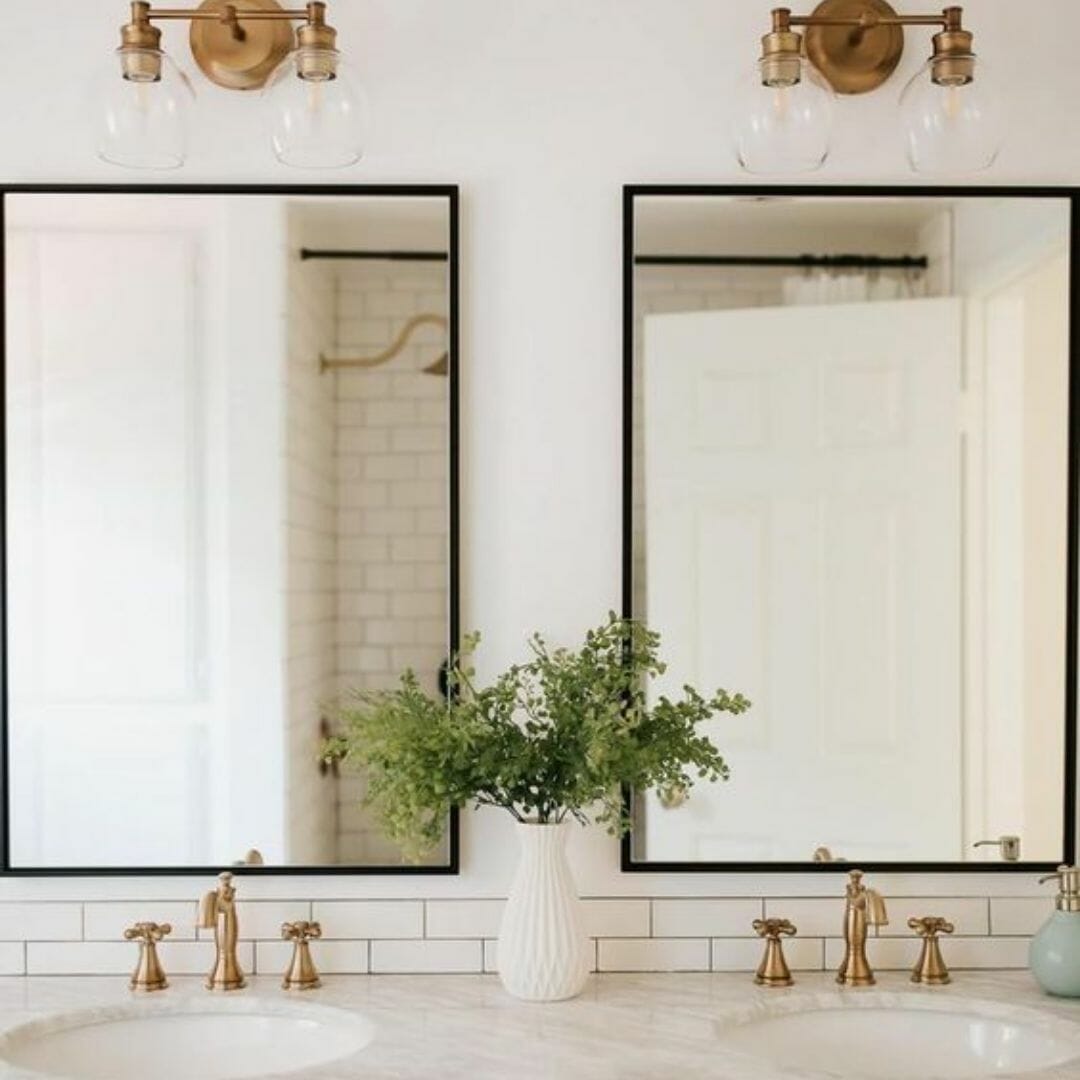 Off white bathroom colours