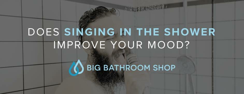 FAQ Header Image (Does singing in the shower improve your mood?)