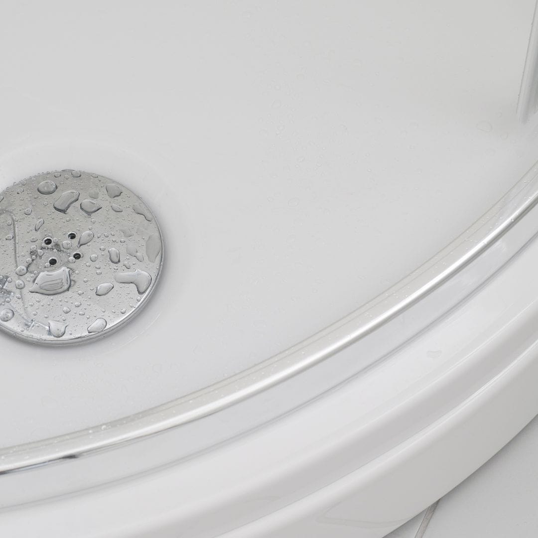 Clean shower tray