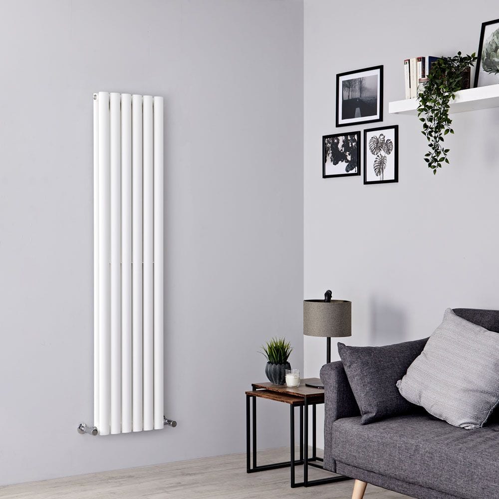 Milano Aruba - White Vertical Designer Radiator