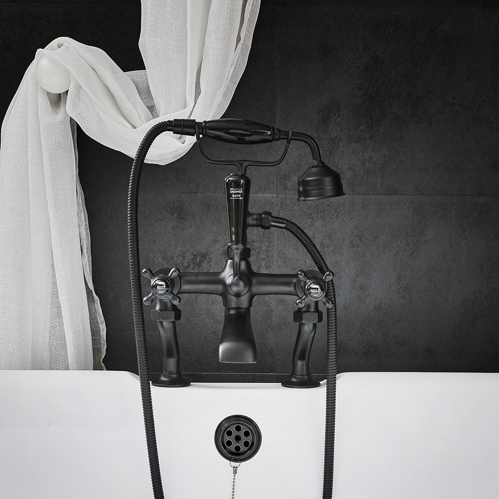 Milano-Elizabeth-Traditional-Crosshead-Bath-Shower-Mixer-Tap-Black