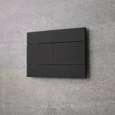 Milano Nero - Flush Plate - Black