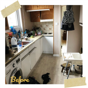 sarah's kicthen before renovation
